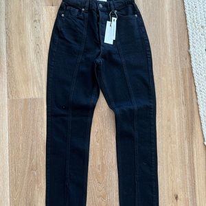 NEW Dynamite Rosie slit hem jeans size 24